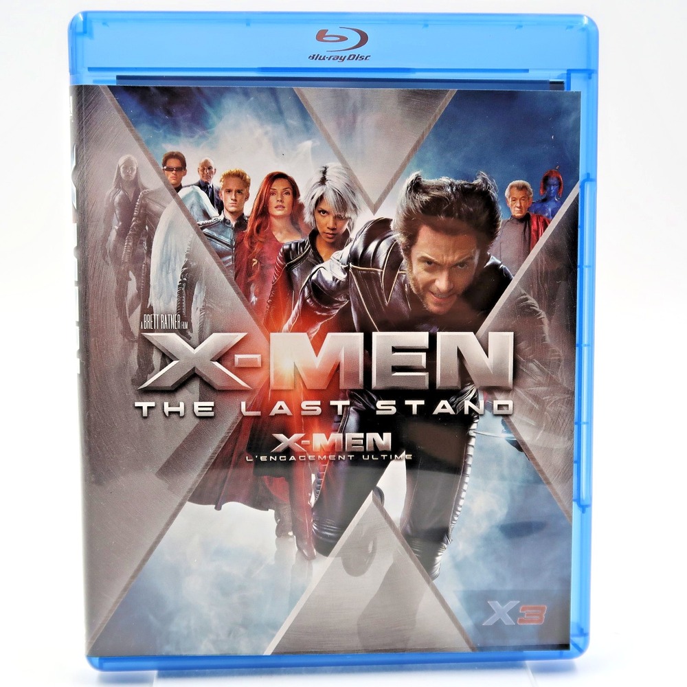 X-Men The Last Stand Blu-ray 2006 Hugh Jackman Halle Berry Ian McKellen Marvel